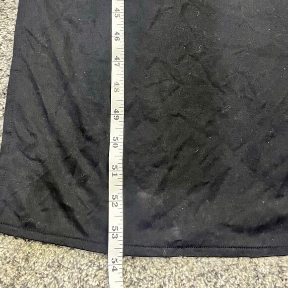 Open Edit Maxi Reversible Tank Dress, Women’s XS Black Modal, Side Slits Capsule - Picture 9 of 13